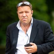 IT consultant Peter Nelson arrives at Isleworth Crown Court in West London where he is accused of using racist language against a female cabin crew member on a flight from the UK to Rio, Brazil, because they wouldn’t serve him more alcohol.