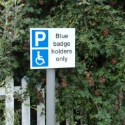 Disabled parking spaces are available to Blue Badge holders