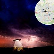 UFO sightings map