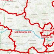 Berkshire constituency boundary changes proposal map 2023. Credit: Boundary Commission for England