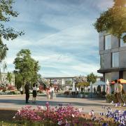 A CGI of Berkeley Group's proposed Twyford Gardens development. Credit: Berkeley Group