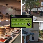 Latest food hygiene ratings for restaurants, takeaways and cafes