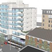 A CGI of a planned 39 apartment building at 6-10 High Street, Bracknell. Credit Husband & Partners Architects