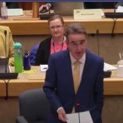 Liberal Democrat leader Stephen Conway speaks at the full council meeting on 18 May 2023 (Credit: Wokingham Borough Council)