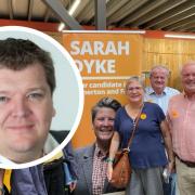 Marc Brunel-Walker has endorsed the Liberal Democrat candidate to be the next MP for Wokingham. Credit: Bracknell Forest Council / Liberal Democrats