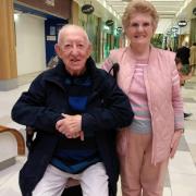 Roy and Jean Hopper said they found lots of good information at the cost of living event in Bracknell