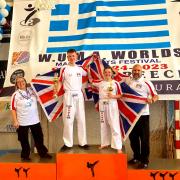 Bracknell duo become world champions in Kickboxing competition