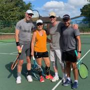 Local tennis club raises thousands for UK charity