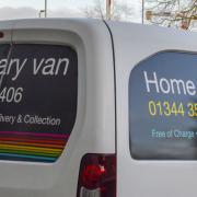 Bracknell Forest Council's home library van