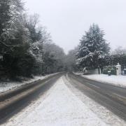 Snow on the road