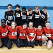 Pupils compete in Bracknell Forest primary schools' sports hall athletics