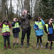 Local Farley Hill pupils take part in Big School Birdwatch