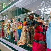 College students reveal upcycled mannequin designs