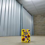 Can this storage container be filled with easter eggs?