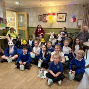 Bracknell care home hosts egg-straordinary Easter party with local pupils