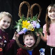 Children at the Holme Grange Easter event