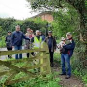 Ascot residents step out on Community Footpath Walk