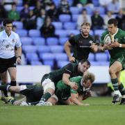 Fergus Mulchrone celebrated signing a new contract with London Irish by scoring at Richmond