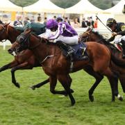 Ryan Moore steers Merchant Navy to victory in the Diamond Jubilee Stakes    Picture by Sue Orpwood