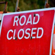 Finchampstad road closed due to burst water main