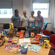 Customers at a pub in Wokingham have been busy donating chocolate Easter eggs for ill children at the Royal Berkshire Hospital