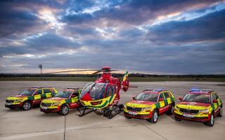 Thames Valley Air Ambulance. Credit: TVAA