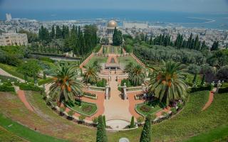 The Baháí World Centre on Mont Carmel in Haifa, Israel. Credit: Pavelisa from Pixabay