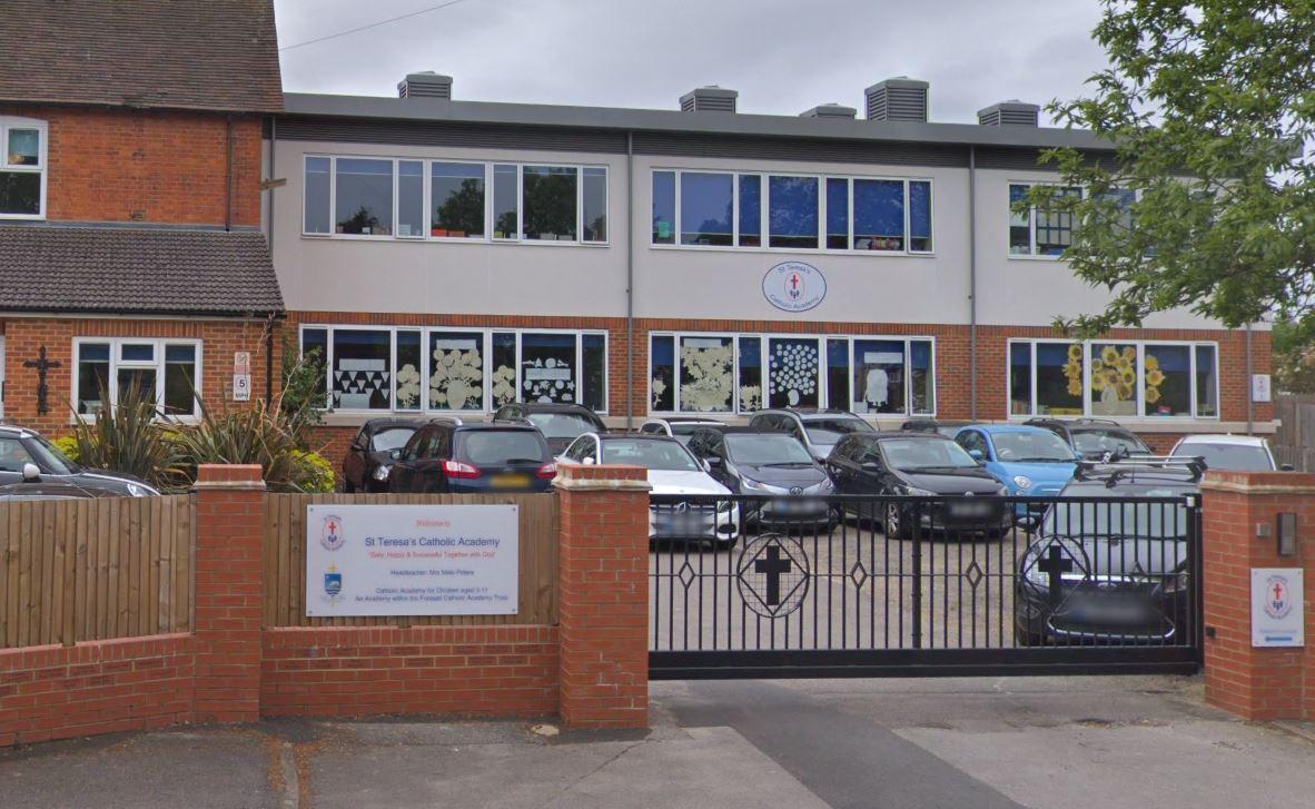 St Teresas Catholic Primary School on Easthampstead Road, Wokingham rated a 4 in its last inspection on 16th October 2018
