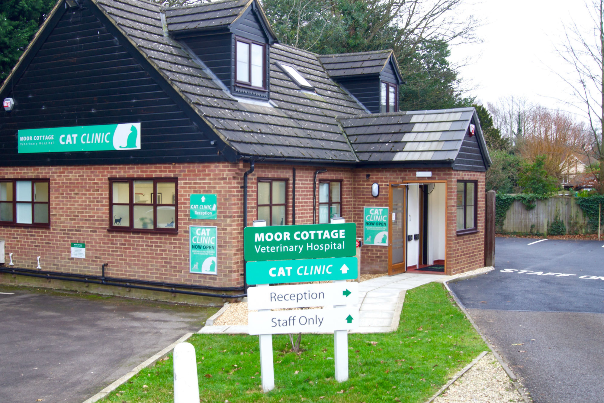 Moor Cottage Veterinary Hospital In Binfield Has Become A Plastic